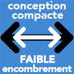 Faible encombrement
