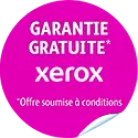 Garantie gratuite Xerox