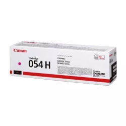 Canon 054H cartouche de toner haute capacité magenta d'origine de 2300 pages