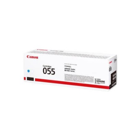 Canon 055 Cartouche de toner Cyan 2100 pages
