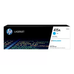 HP 415A - cyan LaserJet - cartouche de toner d'origine (W2031A) - 2100 pages