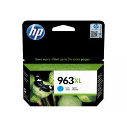 HP 963XL - à rendement élevé - cyan cartouche d'encre d'origine - 1600 Pages