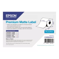 Epson Premium - papier continu pour étiquette - 1 rouleau(x) - Rouleau (5,1 cm x 35 m)