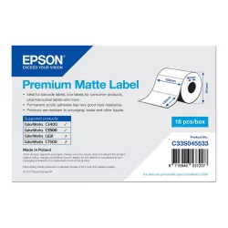 Epson Premium - Étiquettes en forme découpée - 225 étiquette(s) - 102 x 152 mm