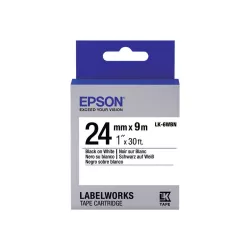 Epson LabelWorks LK-6WBN - bande d'étiquettes - 1 rouleau(x) - Rouleau (2,4 cm x 9 m)