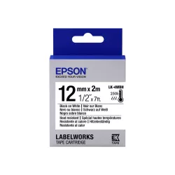 Epson LabelWorks LK-4WBH - bande d'étiquettes - 1 rouleau(x) - rouleau (1,2 cm x 2 m)