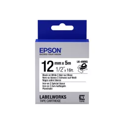 Epson LabelWorks LK-4WBQ - bande d'étiquettes - 1 rouleau(x) - Rouleau (1,2 cm x 5 m)
