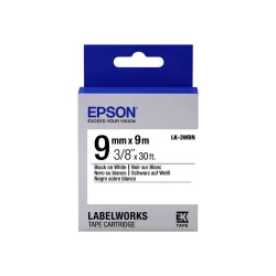 Epson LabelWorks LK-3WBN - bande d'étiquettes - 1 rouleau(x) - Rouleau (0,9 cm x 9 m)