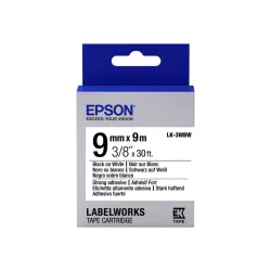 Epson LabelWorks LK-3WBW - bande d'étiquettes - 1 rouleau(x) - Rouleau (0,9 cm x 9 m)
