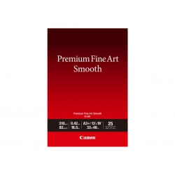 Canon Premium Fine Art Smooth FA-SM1 - papier photo - 25 feuille(s) - A3 Plus - 310 g/m² - 1711C004