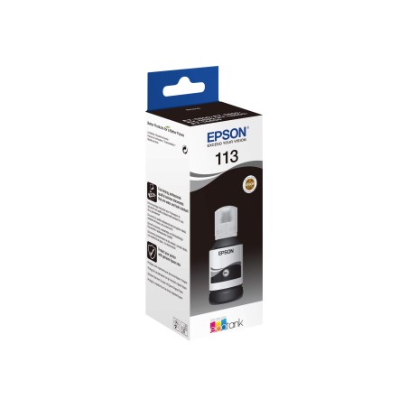 Flacon d'encre noire série 113 Epson Ecotank (127 ml)