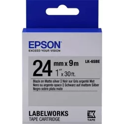 Epson LabelWorks LK-6SBE - bande d'étiquettes - 1 rouleau(x) - Rouleau (2,4 cm x 9 m)
