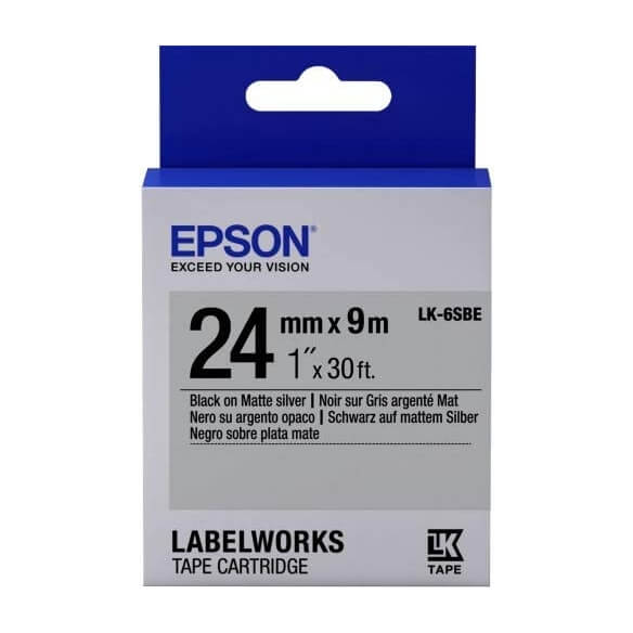 Epson LabelWorks LK-6SBE - bande d'étiquettes