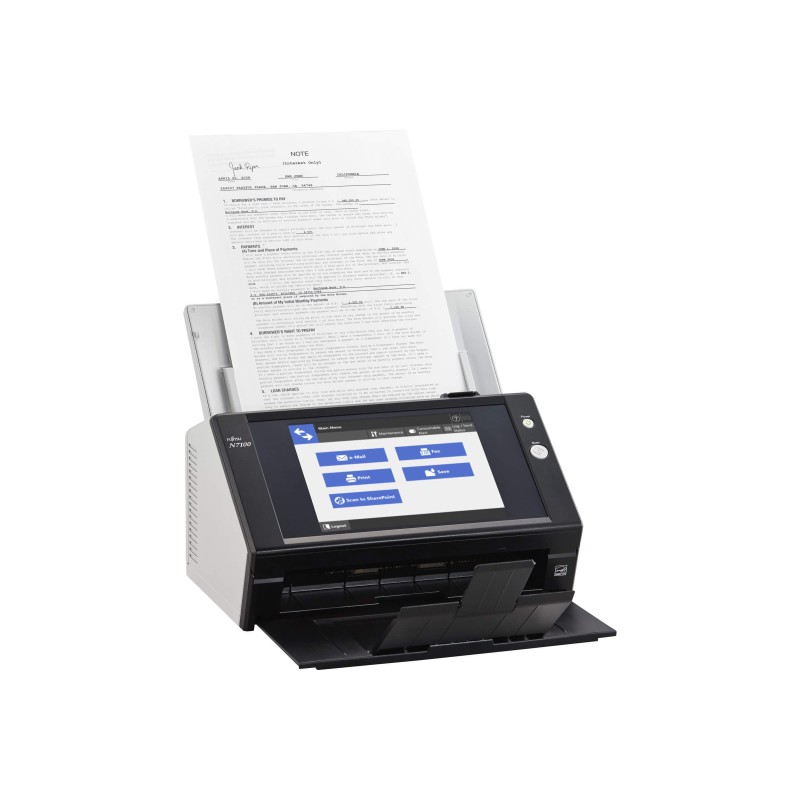 Fujitsu Network Scanner N7100E - scanner de documents - modèle bureau - Gigabit LAN Fujitsu - 1
