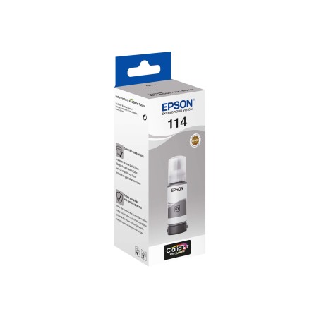 Epson EcoTank 114 - gris - original - recharge d'encre Epson - 1