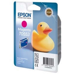 Epson T0553 "Canard" Cartouche d'encre Magenta d'origine - C13T05534010