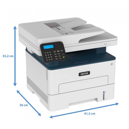 Xerox B225 imprimante multifonctions wifi Noir et blanc