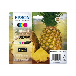 Epson 60 - pack de 4 - noir XL, jaune, cyan, magenta standard - original - cartouche d'encre Epson - 1