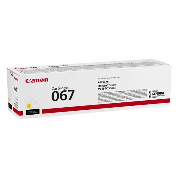 Canon 067 - jaune - original - cartouche de toner