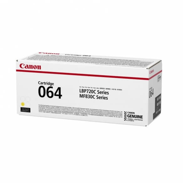 Canon 064 - jaune - originale - cartouche de toner