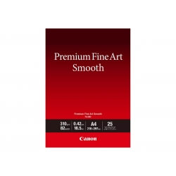 Canon Premium Fine Art FA-SM2 - papier photo - lisse - 25 feuille(s) - A4 - 310 g/m² - 1711C011