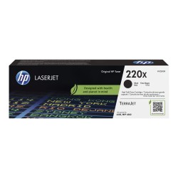 HP 220X - à rendement élevé - noir - original - LaserJet - cartouche de toner (W2200X) - 7500 pages