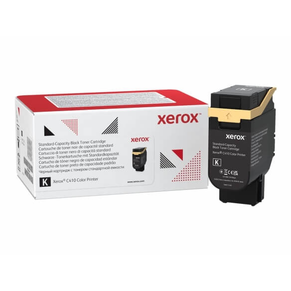 Xerox Cartouche de toner noir d'origine capacité standard 2400 pages pour C410 C415 ref 006R04677