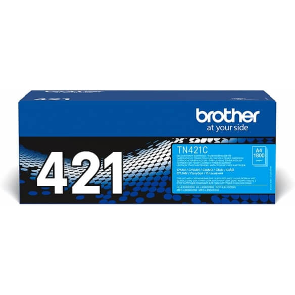 Brother TN-421C cartouche de toner cyan d'origine de capacité standard (1800 pages)