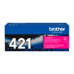 Multipack 4 couleurs haute capacité Brother TN421 d'origine