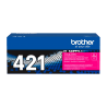 Multipack 4 couleurs haute capacité Brother TN421 d'origine