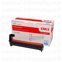 OKI tambour d'origine cyan 30000 pages pour MC853, MC873, MC883