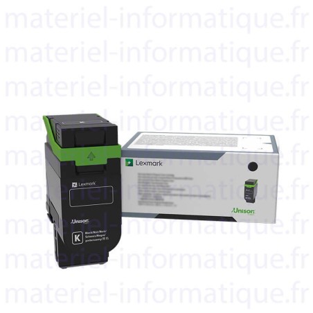 Lexmark - noir - original - cartouche de toner - LCCP, LRP
