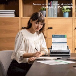 Scanner sans fil, compact et portable Brother ADS-1800W