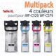 Multipack 4 couleurs taille XL Epson C13T01C d'origine pour WF-C529, WF-C579 - C13T01CPACK