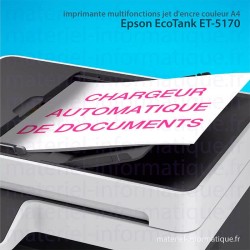 Epson EcoTank ET-5170 imprimante multifonctions jet d'encre couleur A4