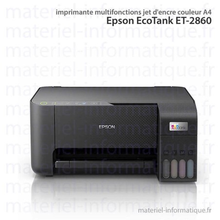 Imprimante multifonction A4 Wi-Fi EcoTank ET-2860 Epson