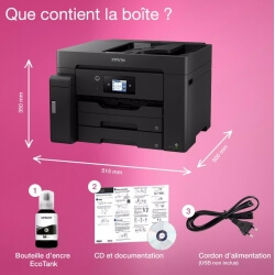 Epson EcoTank ET-M16600 - imprimante multifonctions - Noir et blanc Epson - 1