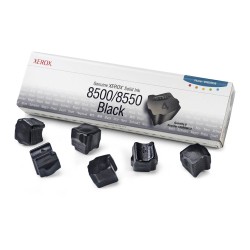 Xerox Encre solide 8500/8550 noir (6 bâtonnets) d'origine