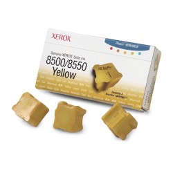 Xerox Encre solide 8500/8550 jaune (3 bâtonnets) d'origine