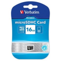 Verbatim Micro SDHC 16GB