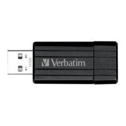 Verbatim PinStripe USB Drive 16GB - Black