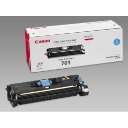 Canon 701 C cartouche de toner cyan d'origine 4000 pages LBP-5200