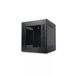 APC NetShelter WX Wall-Mount Enclosure 13U Glass Door Black
