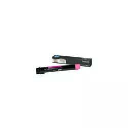 Lexmark cartouche de toner magenta d'origine à rendement élevé pour C950
