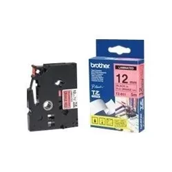 Brother TZE-B31 Ruban Laminé largeur 12 mm Noir sur orange fluorescent 8m