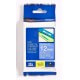 Brother TZE-535 Ruban Laminé largeur 12 mm Blanc sur blue 8m - TZE535