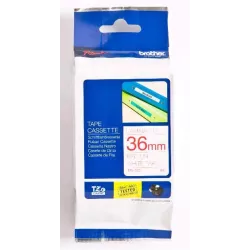 Brother TZE-262 Ruban Laminé largeur 36 mm Rouge sur Blanc 8m Brother