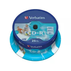 Verbatim CD-R AZO Wide Inkjet Printable