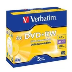 Verbatim DVD+RW Matt Silver