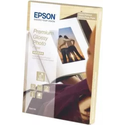 Epson Pap Photo Premium Glacé 10x15cm (40f./255g) - *
